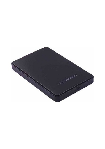2.5 İnç Harici Hard Disk için Siyah Kılıf