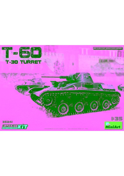 Miniart T-60 t-30 Kule Interior Kit