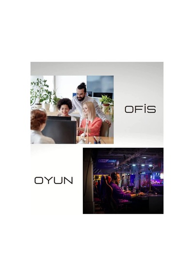 Ayrex Black Deer Siyah Professional Oyuncu Gaming Mouse Pad,ofis, Kaydırmaz Taban Mouse Pad 30x25 S