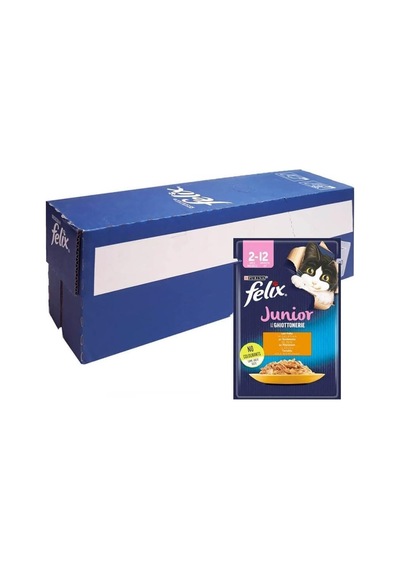 Tr Yavru Tavuk Etli Kedi Yaş Mama 26 X 85 Gr