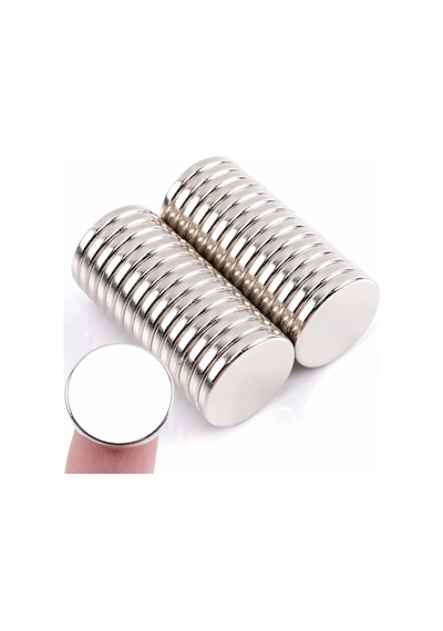 Ø20x3 Mm Neodim Mıknatıs - Yuvarlak Disk Magnet 5 Adet