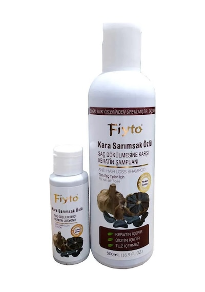 Kara Sarımsak Özlü Şampuan 500 Ml