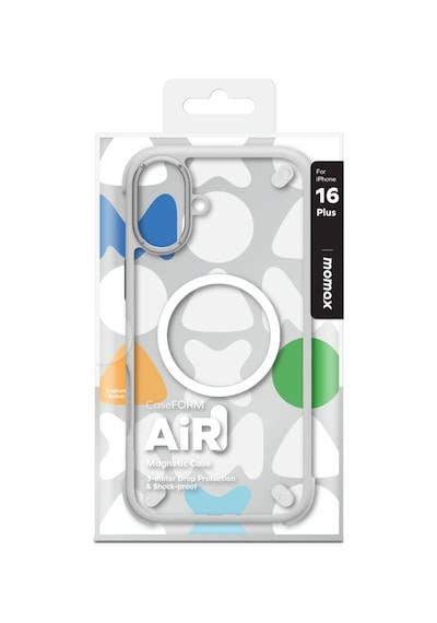 Momax MUAP24LA AiR CaseForm Apple Uyumlu iPhone 16 Plus Manyetik Telefon Kılıfı