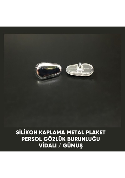 Persol Gözlük Silikon Kaplı Metal Gözlük Burunluğu 1 Çift