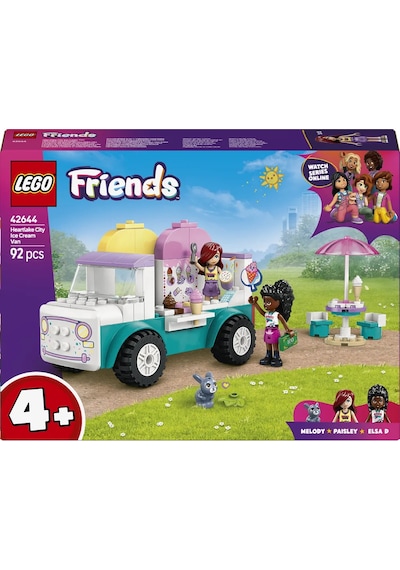 LEGO® Friends Heartlake City Dondurma Kamyonu 42644 - 4 Yaş ve Üzeri Çocuklar için Mini Bebek İçeren Yaratıcı Oyuncak Yapım Seti (92 Parça) LEGO® Friends Heartlake City Dondurma Kamyonu 42644 - 4 Yaş ve Üzeri Çocuklar için Mini Bebek İçeren Yaratıcı Oyuncak Yapım Seti (92 Parça)
