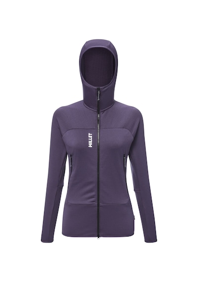 Millet Fusıon Grıd Kadın Polar Kapşonlu Ceket Mıv9032 N9332 Mor