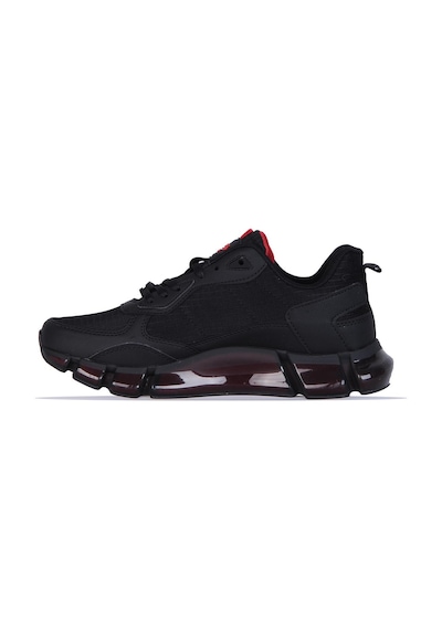 Wickers 2537 Syh-krmz Erkek Sneaker Ayakkabı Siyah