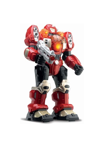Happy Kid M.a.r.s. Sesli Ve Işıklı Yürüyen Turbotron Robot 30 Cm 06175 Kırmızı