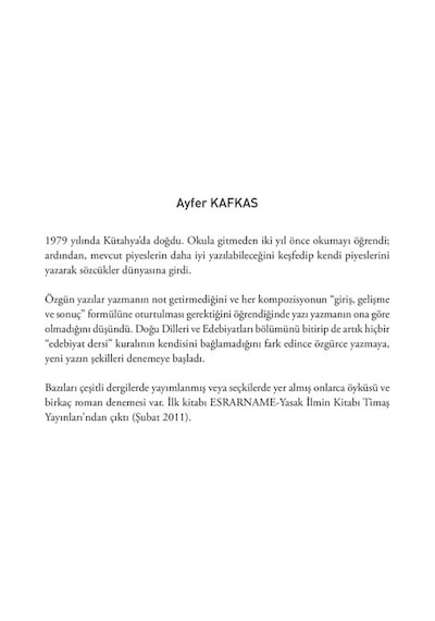 Ayfer'in Kaleminden Kayıp Ruhun Zindanı - Esrarname Serisi