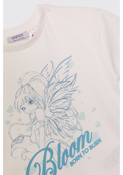 Panço Kız Çocuk Mavi Pijama Takımı 2611gk39006