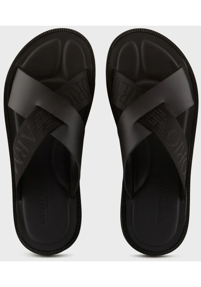 Emporio Armani Erkek Terlik X4p124 Xn787 K001 Siyah