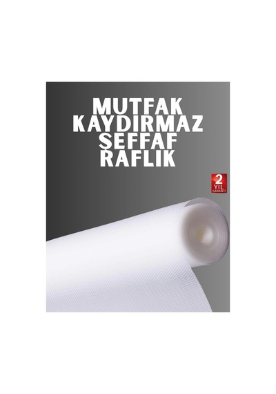 Mey İthalat Kesilebilir Şeffaf Raflık Çekmece Kaplaması Mutfak İçin -