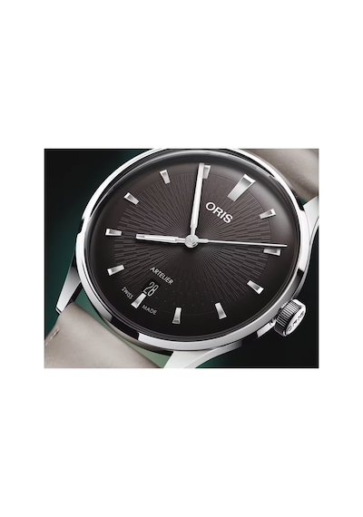 Oris Artelier Date 38 Mm Otomatik Saat 01 733 7810 4054-07 6 20 1 Siyah