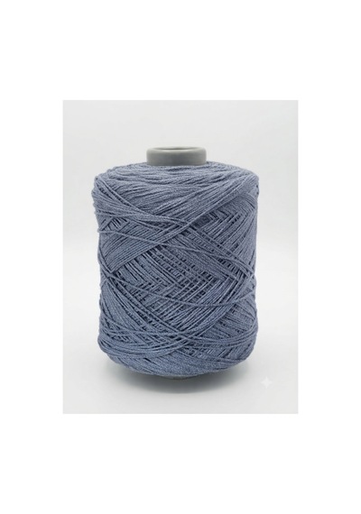 1 Kg 2 Mm Premium İnce Zincir Cotton, Makrome İpi Kot Mavisi Renk