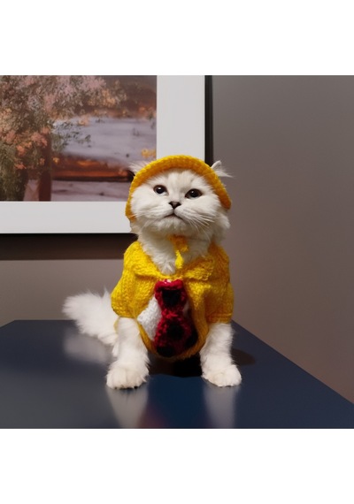 Kedi Ve Köpek İçin Maske The Mask Kostümü