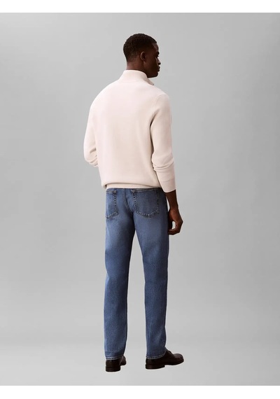 Calvin Klein Slım Straıght Dıggor, 3yf, 30, 32 Mavi Erkek Kot Pantolon