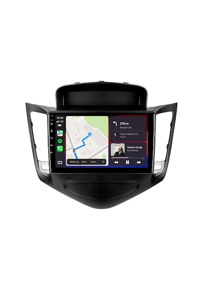 Chevrolet Cruze Android Siyah Multimedya 2009-2012 Carplay Android Auto Navigasyon 4gb Ram 32gb 9"