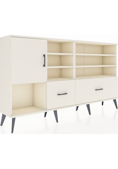 Arges Konsol 8 Raflı 2 Çekmeceli Tek Kapaklı 176x30x99 Aytaşı-aytaşı Aytası - Aytası Arges Konsol 8 Raflı 2 Çekmeceli Tek Kapaklı 176x30x99 Aytaşı-aytaşı Aytası - Aytası