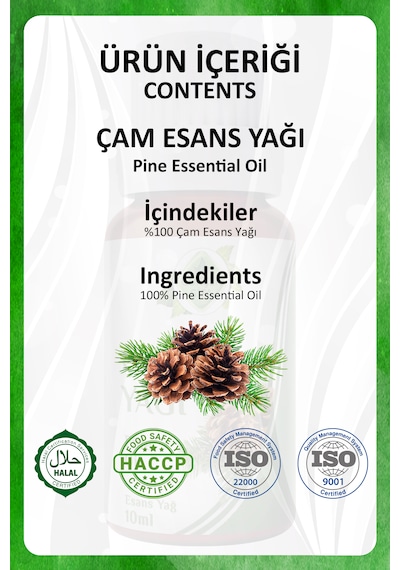 Çam Yağı Pine Essential Oil 10 Ml.