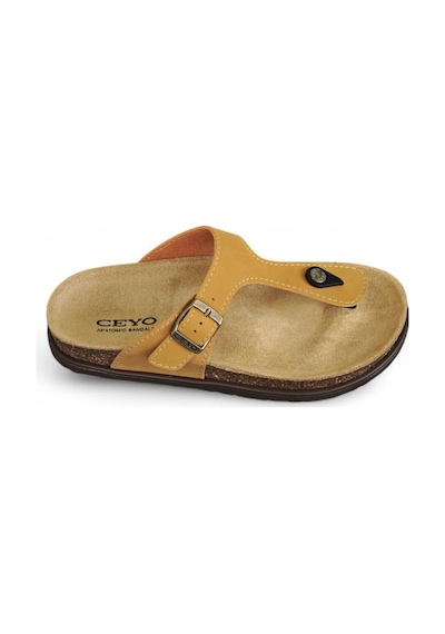 Ceyo 9991-z Anatomik Taban Parmak Arası Kadın Terlik Sarı 35-42 Sarı