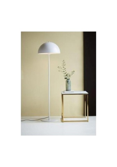 S Modern Metal Mat Beyaz Lambader Köşe Lambası En 40 Cm Diğer