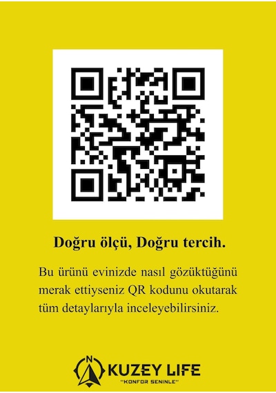 Kuzeylife Elegante Modern Tasarımlı Membran Kapaklı 4 Kapılı Gardırop (52 cm Derinlik)
