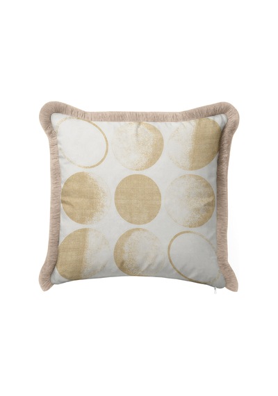 Geometrik Gold Puantiyeli Şık Saçaklı Yastık Kılıfı - Daire Bohem Krem Vizon Püsküllü Kırlent Kılıfı Sessiz Esinti Nektar Geometrik Gold Puantiyeli Şık Saçaklı Yastık Kılıfı - Daire Bohem Krem Vizon Püsküllü Kırlent Kılıfı Sessiz Esinti Nektar