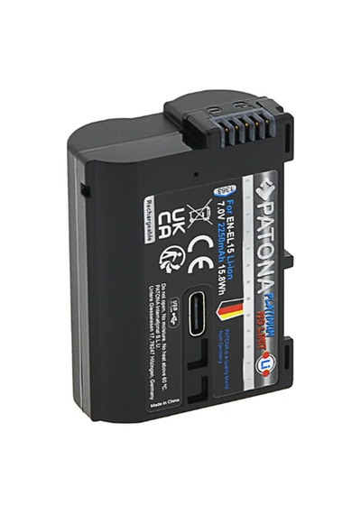 Patona Platinum Nikon EN-EL15C Usb-C Girişli Batarya Pil