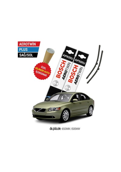 Bosch Aerotwin Plus Volvo S40 Silecek Takımı (2006-2013)