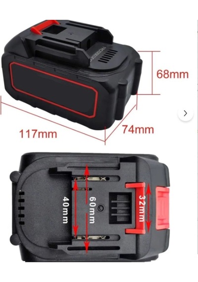 Bulldozer 36v Büyük Boy 10 Pilli Yedek Batarya Lı-ıon Lıthıum Iom 3.0ah 3000mah