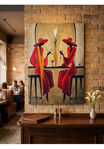 Tablo 60x90 Cm Büyük Boy Kafe Ve Salon Hediyelik Duvar Aksesuarı Antik Beyaz