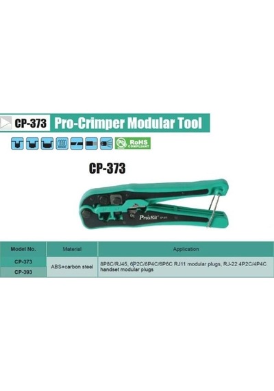 Pro'skit Cp-373 Rj45-rj1-rj22 Sıkma Pensesi