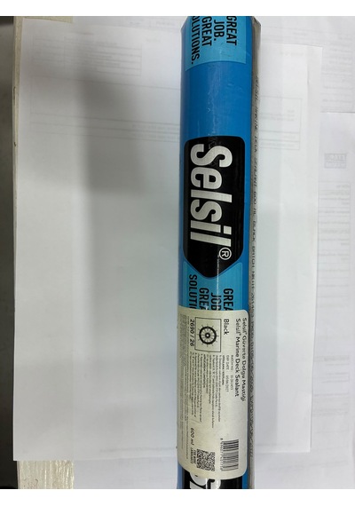 Selsıl Güverte Dolgu Mastiği Siyah 600 Ml