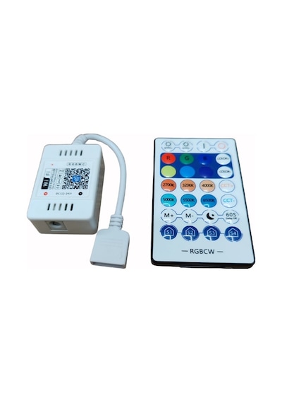 12v-24v Beyaz/rgb/rgbw/rgbcct Şerit Ledler İçin Bluetooth Lu Wifi Led Kontrol