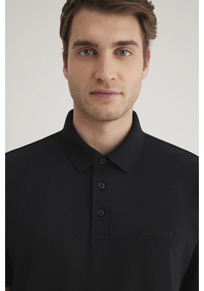 Mavi Erkek Polo Yaka T Shirt 0612520-900 Siyah