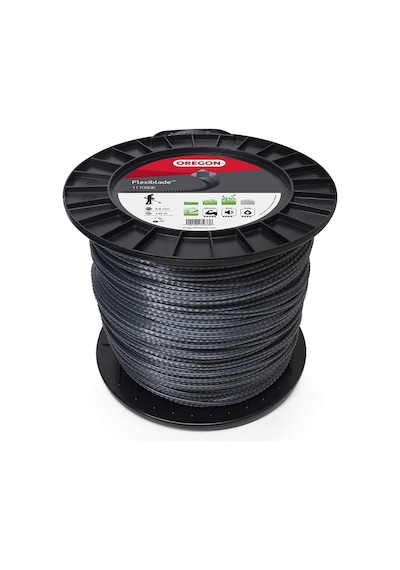 Oregon 111090e Flexiblade Tırpan Misina 3.5mm 143m Siyah Tırtıklı