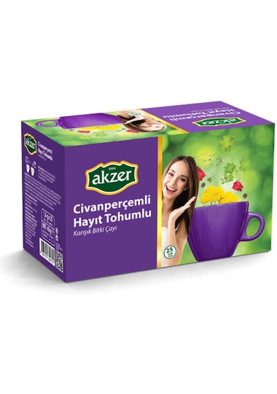 Civanperçemli Hayıt Tohumlu Çay Süzen Poşet 20ad
