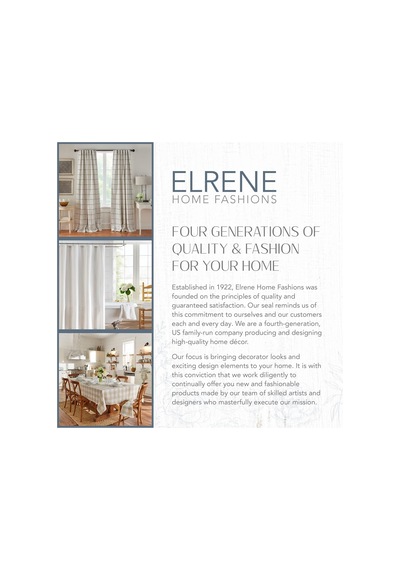 Elrene Home Fashions Florence Tek Perde Çubuğu, Yığılmış Kare Süslü, 2,54 Cm Çap, Yumuşak Altın , 28 X 48 Diğer