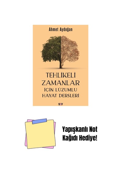 Tehlikeli Zamanlar İçin Lüzumlu Hayat Dersleri E-kitap + Yapışkanlı Not Kağıdı