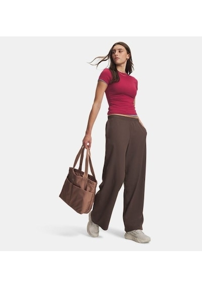 Under Armour Motion Wide Leg Pant Kahverengi Kadın Eşofman Alt 6015169-200