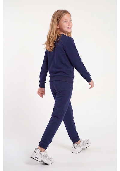 Fyk Kids Kız Çocuk Düz Bisiklet Yaka Çift Cepli Eşofman Takımı Lacivert Fyk Kids Kız Çocuk Düz Bisiklet Yaka Çift Cepli Eşofman Takımı Lacivert