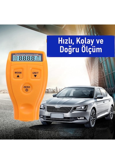 Valkyrie Dijital Kaplama Kalınlığı Ölçer 0-2000 Μm, Fe/nfe Modu, Lcd Ekran