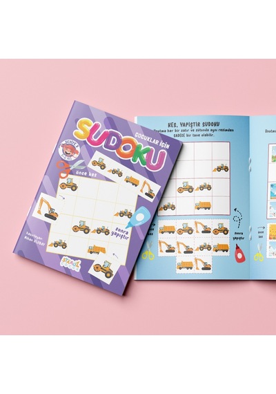 Çocuklar için Sudoku - Seviye 3 5-6 Yaş