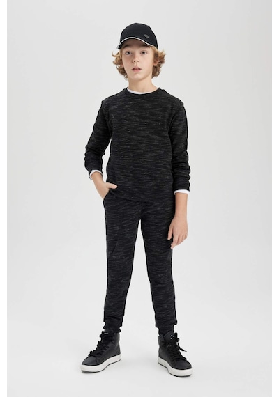 DeFacto Erkek Çocuk Bisiklet Yaka Sweatshirt C0083A823CWBK81