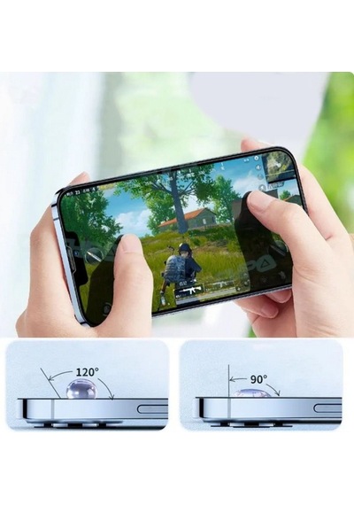 Apple     Uyumlu iPhone 12 Pro Zore Darbeye Dayanıklı Anti Statik Temperli Cam Ekran Koruyucu