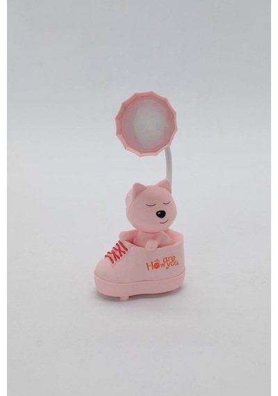 Favora Cat Shoes Masa Üstü Çocuk Lambasi - Pembe