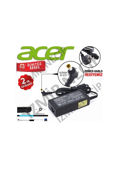 Acer Aspire Laptop Notebook Şarj Aleti Adaptörü
