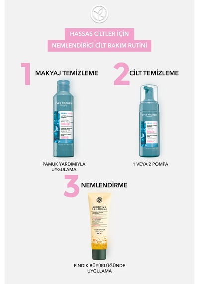 Yves Rocher Makyaj Temizleme Sütü-hassas Cilt-pure Algue Sensitive Yatıştırıcı Botanik Kompleks 200ml