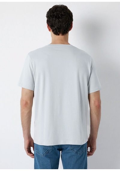 Mavi M0613531-70075 Mavi Black Baskılı T-shirt Erkek Tişort Gri
