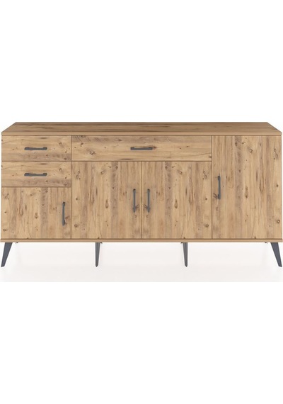 Arges Konsol 3 Raflı 3 Çekmeceli 4 Kapaklı 176x30x83 Çam-çam/çam Çam/çam Arges Konsol 3 Raflı 3 Çekmeceli 4 Kapaklı 176x30x83 Çam-çam/çam Çam/çam